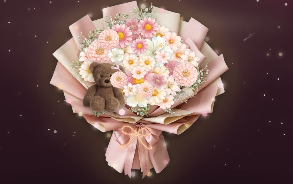 Bó hoa dành cho em – Gói trọn yêu thương 20/10